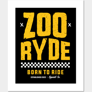 Born To Ride T-Shirt Posters and Art